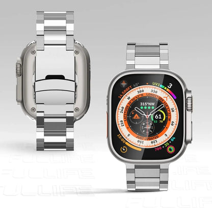 Titanium Metal Watchband For Apple Watch