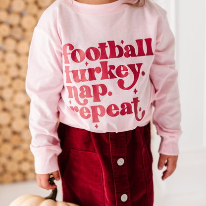 Football Turkey Nap Repeat