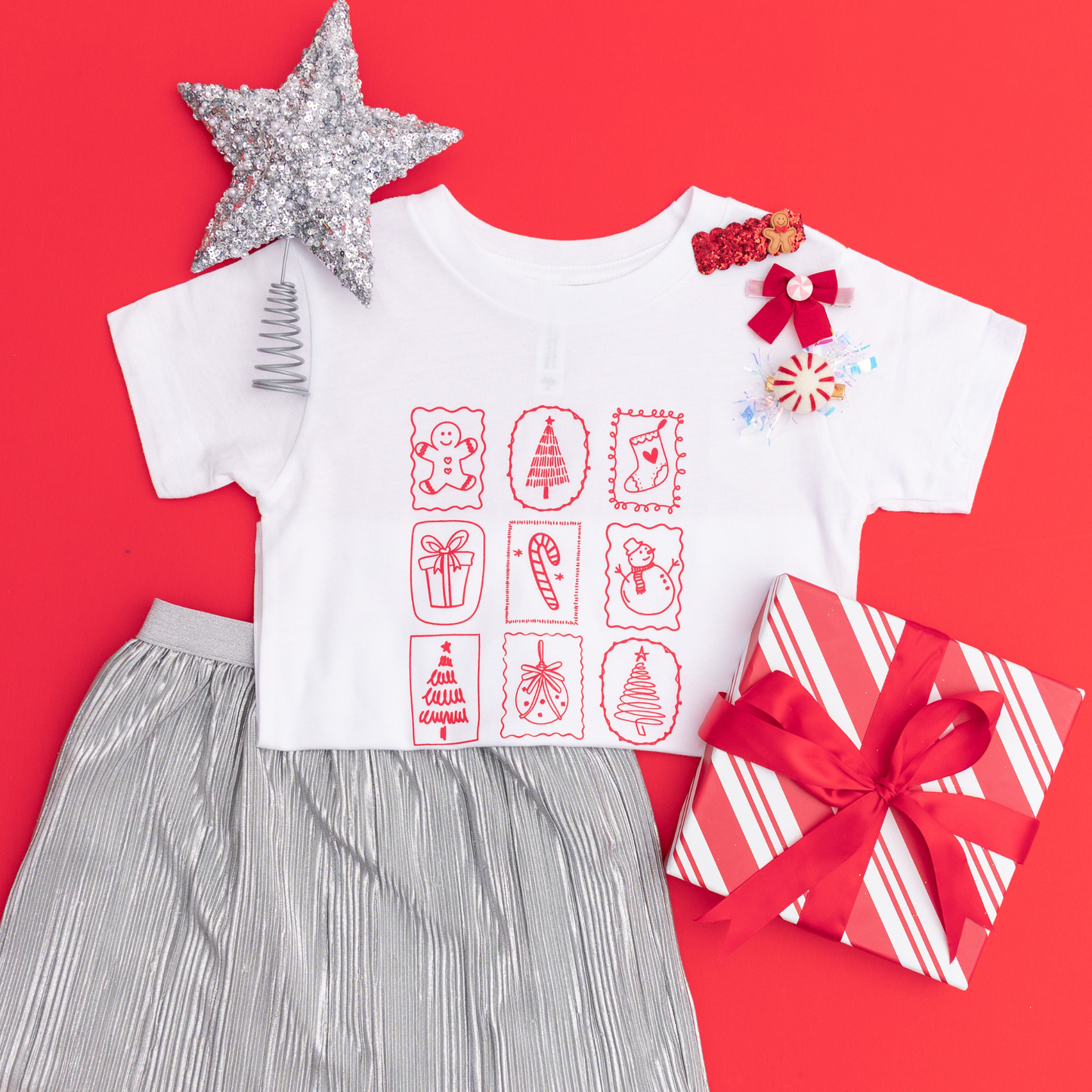 Christmas Doodle Stamps