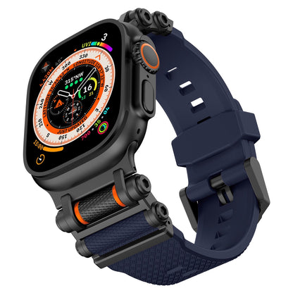 Tactical Destiny Gear Rotating Silicone Band For Apple Watch