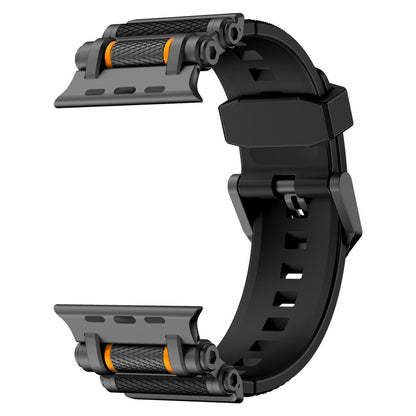 Tactical Destiny Gear Rotating Silicone Band For Apple Watch