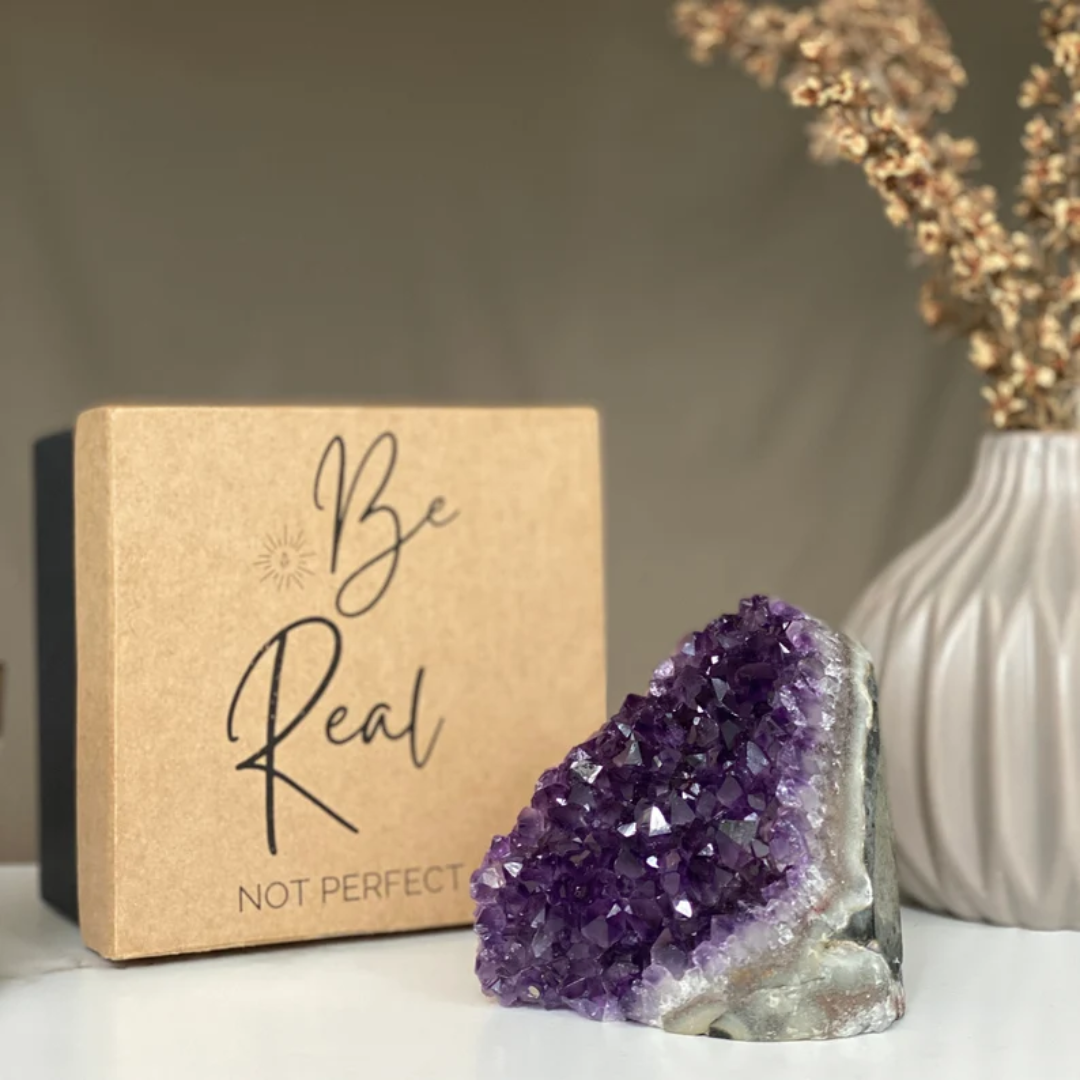 Amethyst anniversary gift BOX
