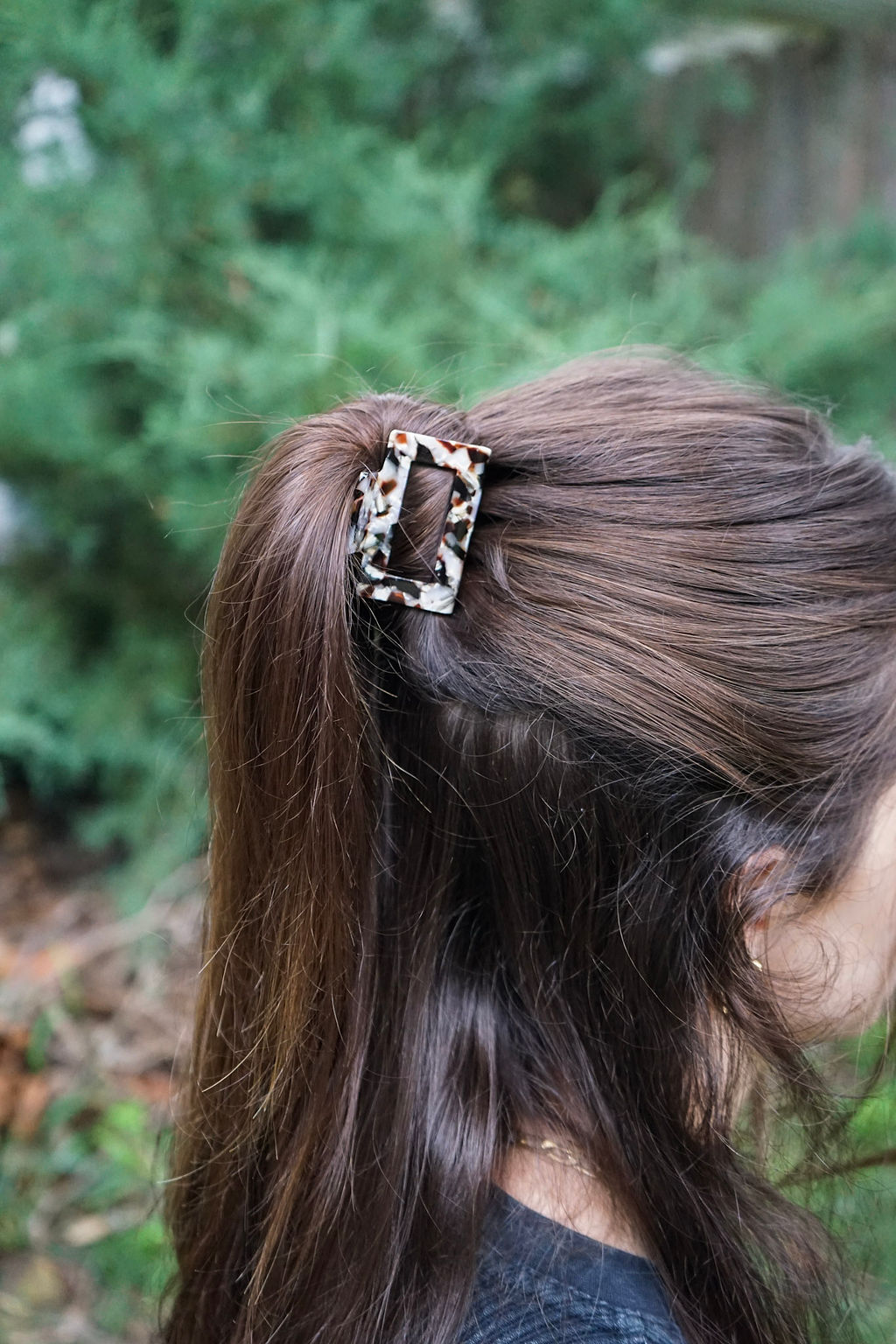 Carly Hair Claw - Chai Tea