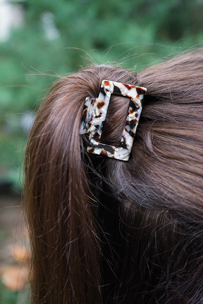 Carly Hair Claw - Chai Tea