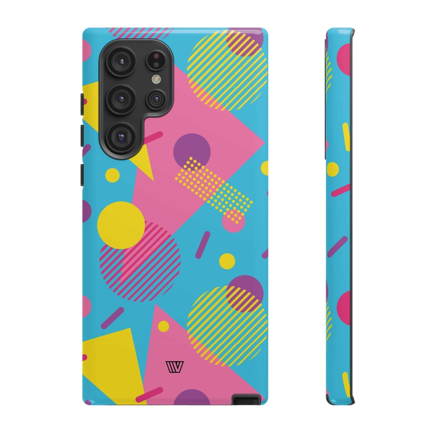 80s / 90s RETRO PATTERN LIGHT BLUE | Tough Phone Case