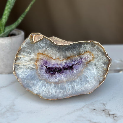 Largest amethyst geode, semi precious rock