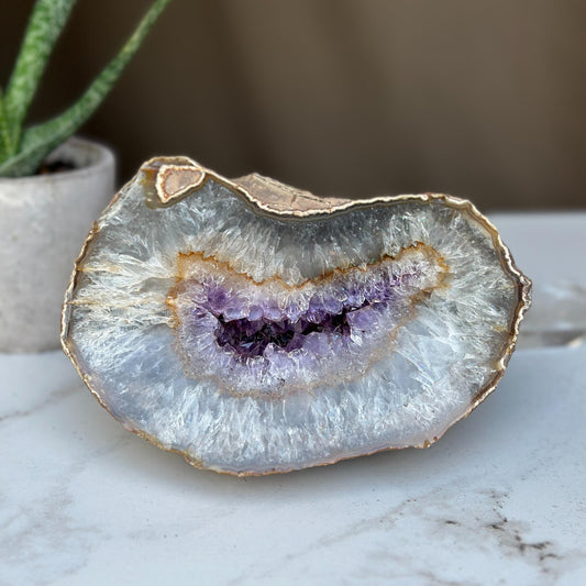 Largest amethyst geode, semi precious rock