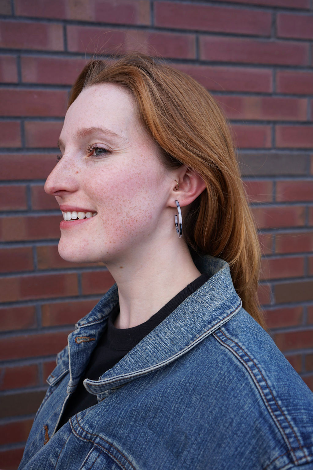 Camy Hoops - Snow Tortoise