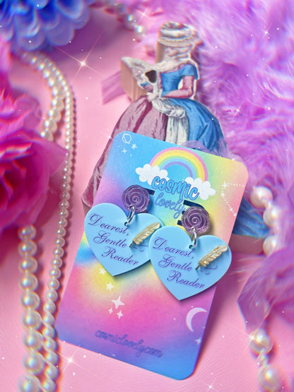 Dearest Gentle Reader Earrings