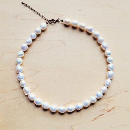 Genuine Freshwater Pearl Collar Necklace Wedding Collection 258g