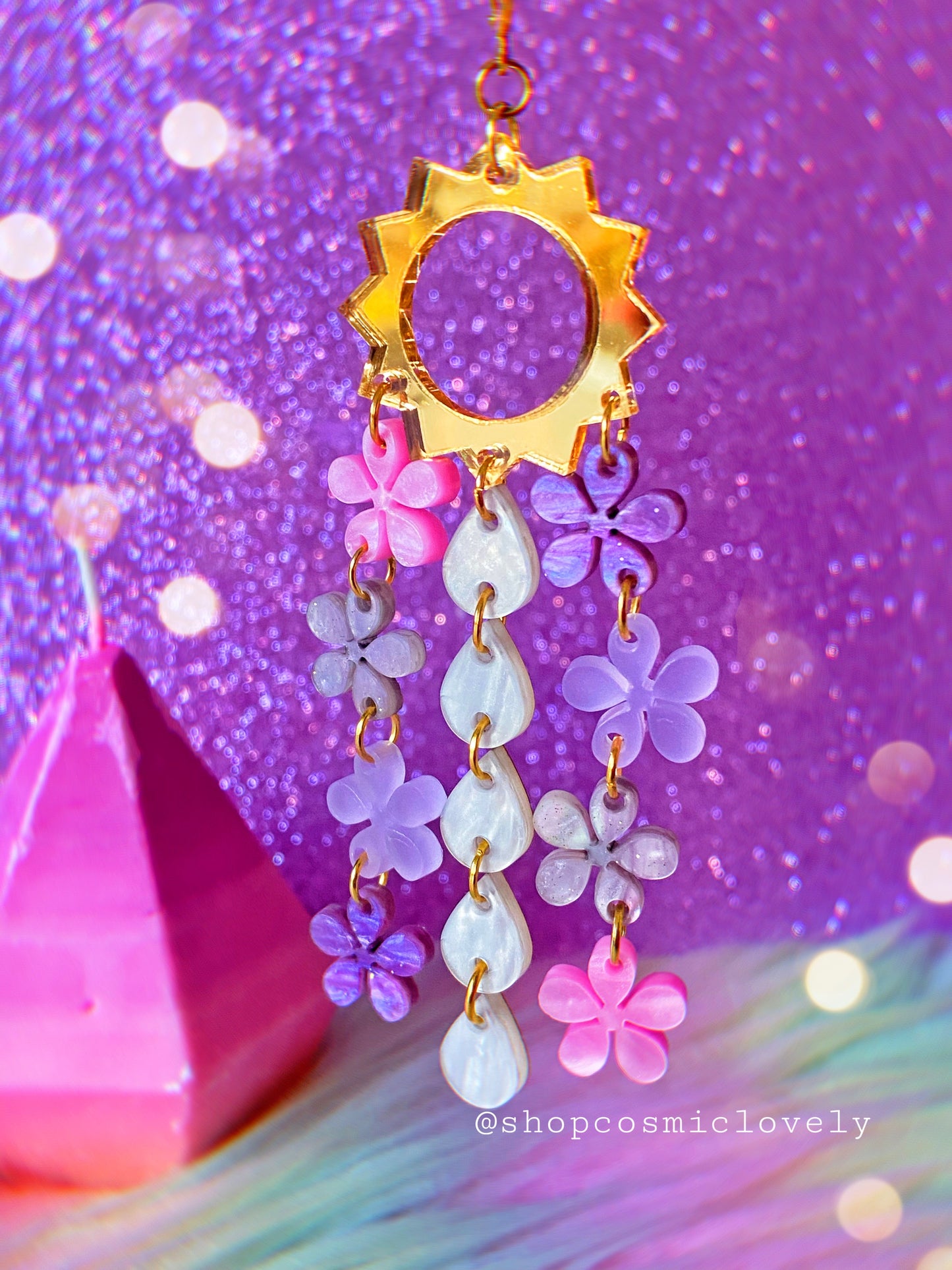 Tangled Inspired Earrings