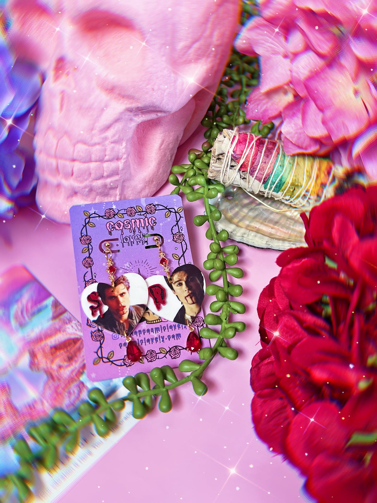 Vampire Stefan & Damon Earrings