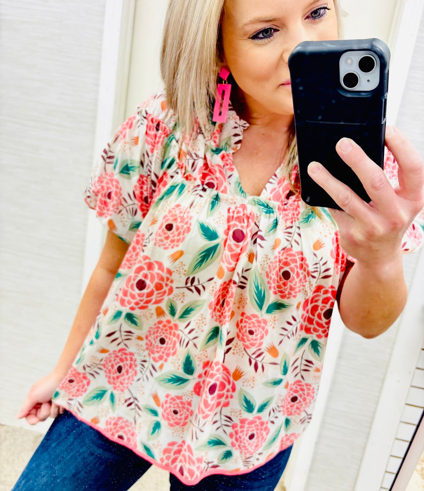 Hydrangeas Blouse