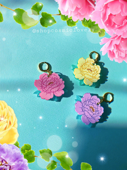 Peony Earrings