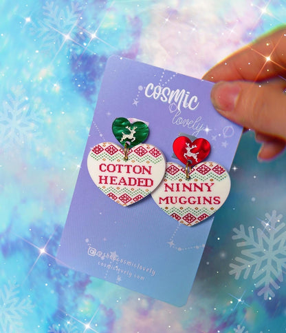 Ugly Sweater Elf Earrings