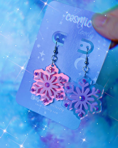Snowflake Earrings