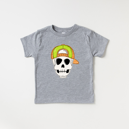 Backwards Hat Skull