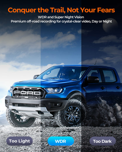 The Legend 4ch Waterproof Mirror DVR Switching System with 8-Gang in-Car Power Solid-State Switch Control Box