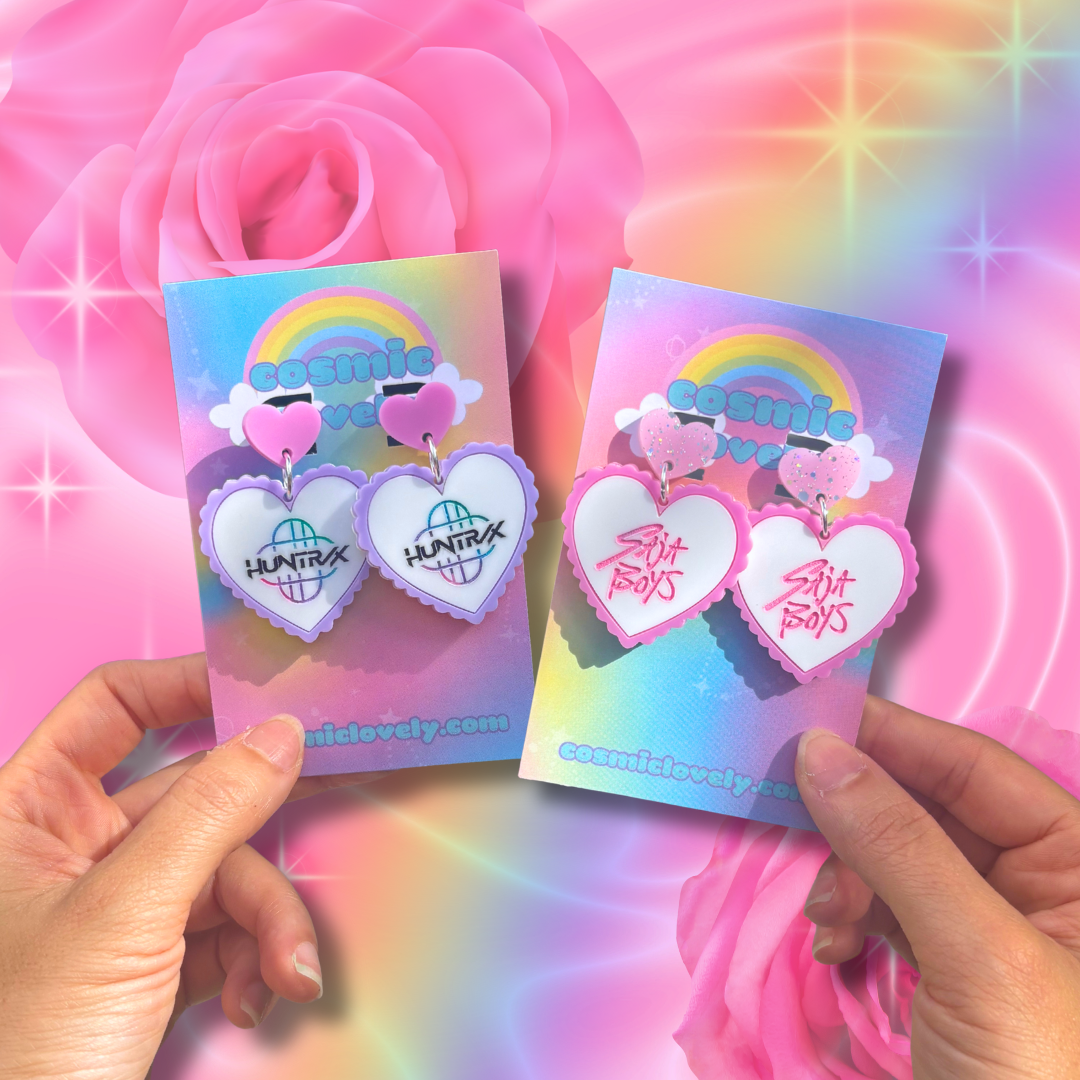 K-POP HEARTS Earrings & More