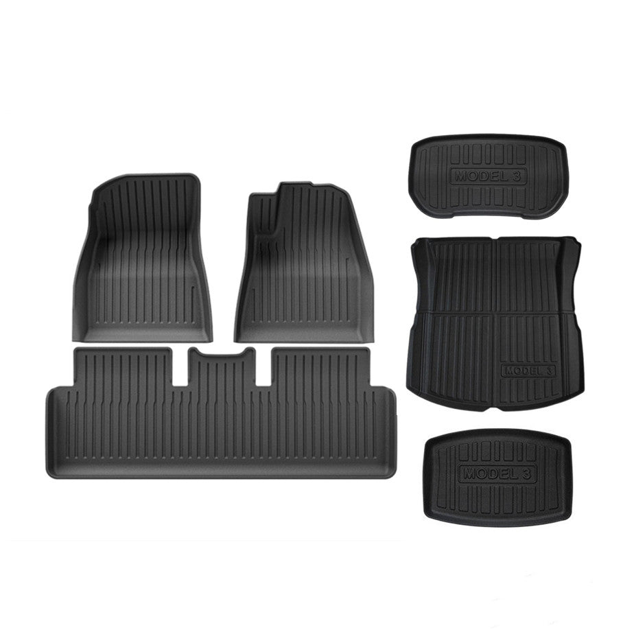 3D Floor Mats for Tesla Model 3 Highland