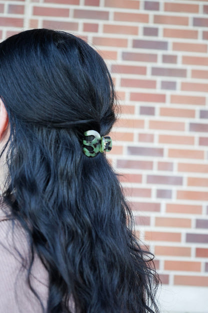 Claire Hair Claw Trio - Olive Tortoise, Blonde Tortoise, and Tortoise