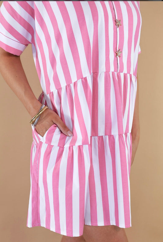 Pink Sunny Shores Dress