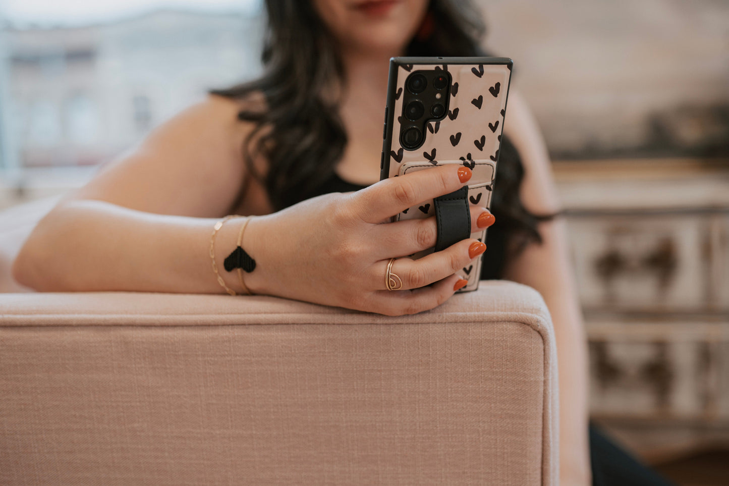 Heart Macrame Adjustable Bracelet