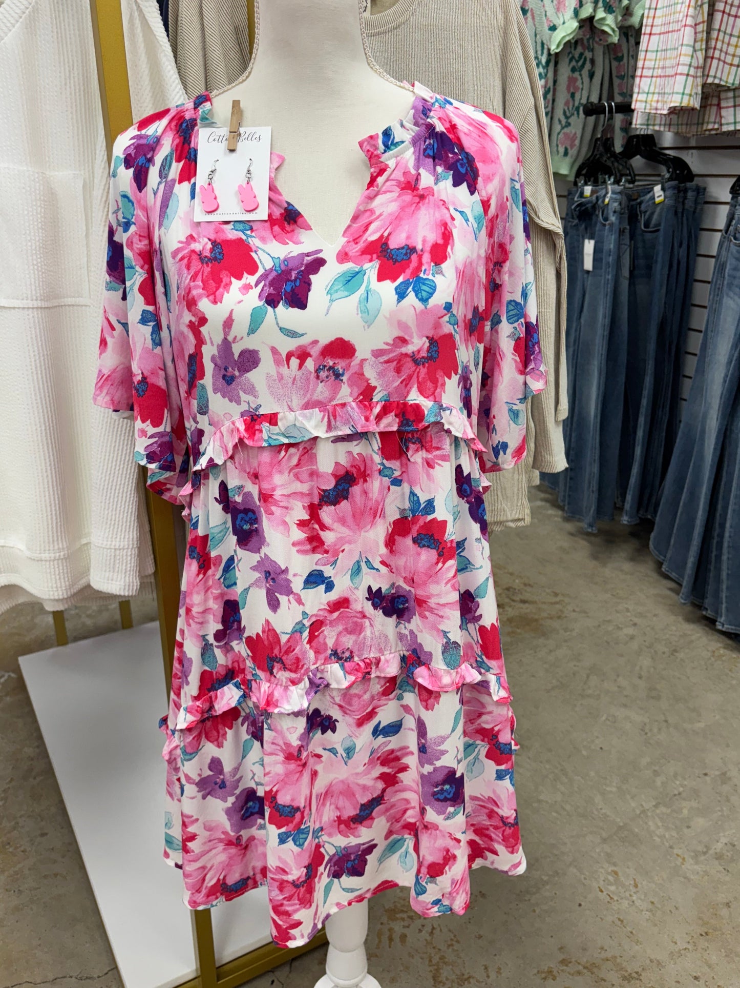 Easter Watercolor Dress