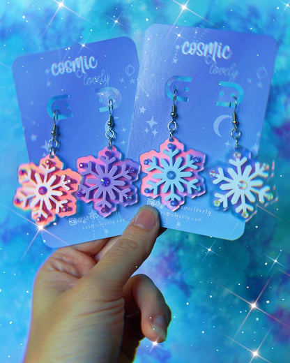 Snowflake Earrings
