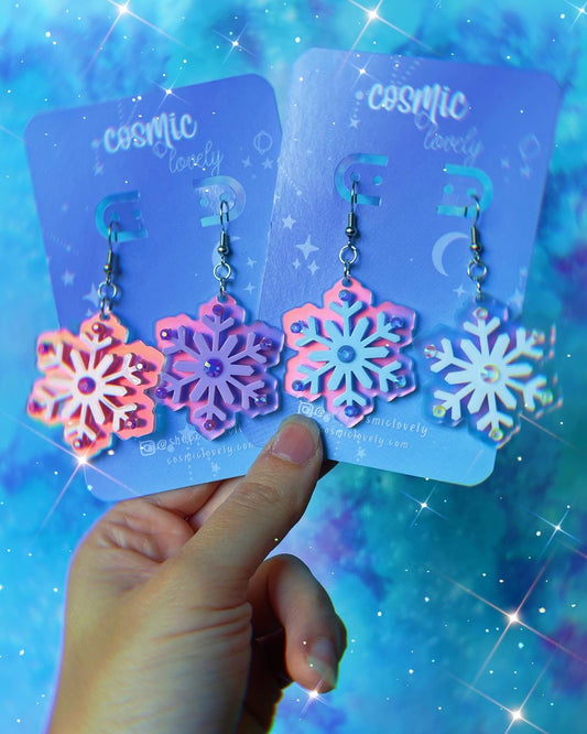 Snowflake Earrings