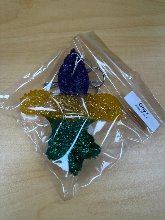 Mardi Gras Fleur De Lis Car Freshie