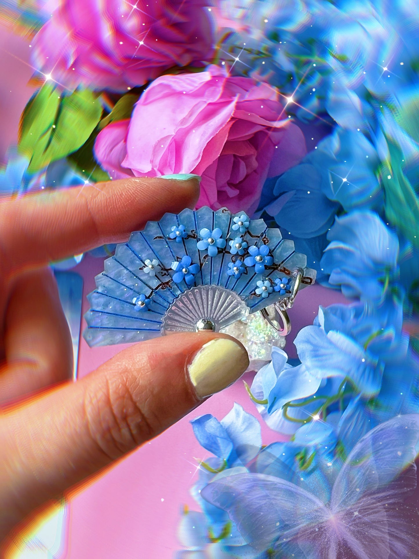 Folding Fan Earrings