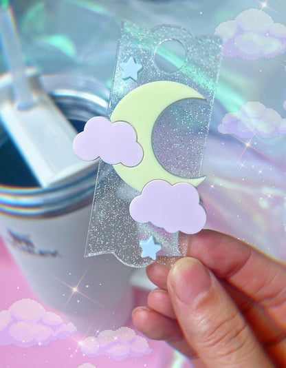 Kawaii Moon H2.0 Cup Topper 40oz | 30oz | 20 oz