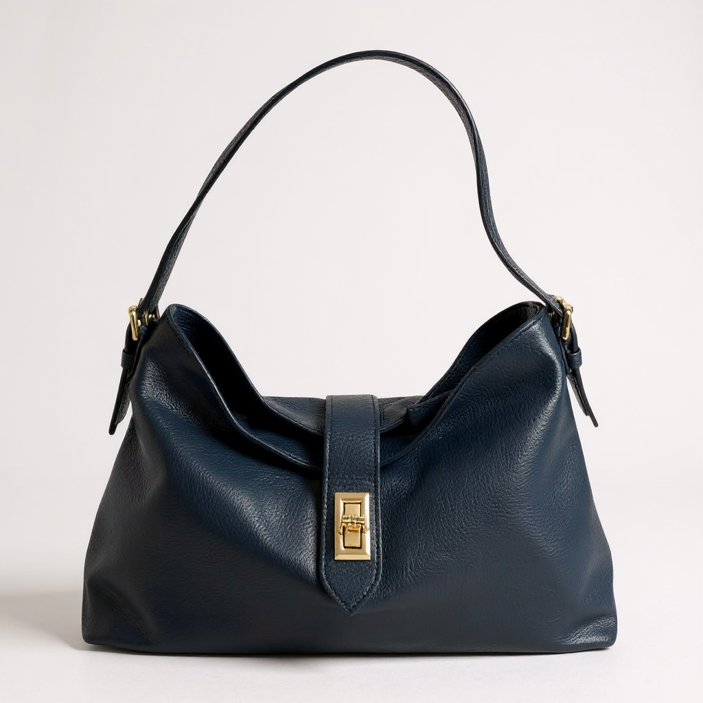 THE CLARA LEATHER SLOUCH BAG