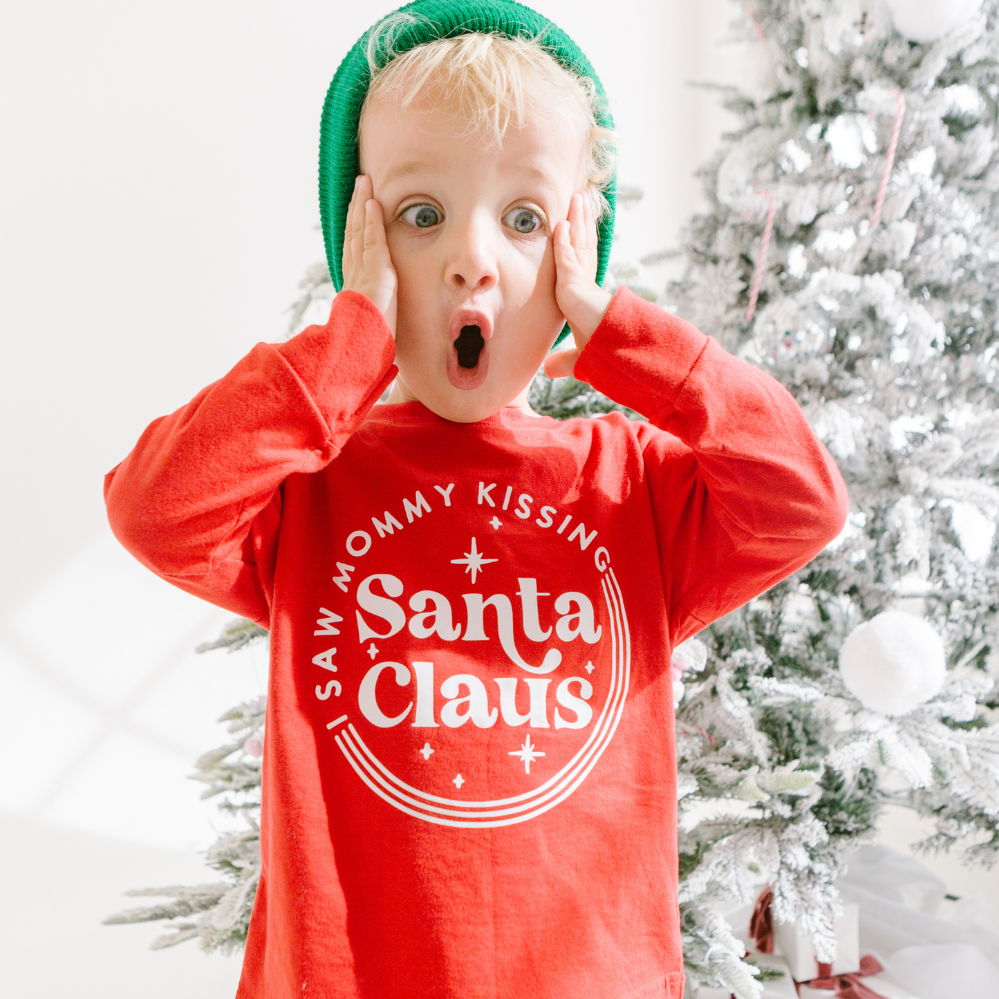 I saw Mommy Kissing Santa Claus