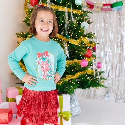 Nutcracker Bow Sweatshirt