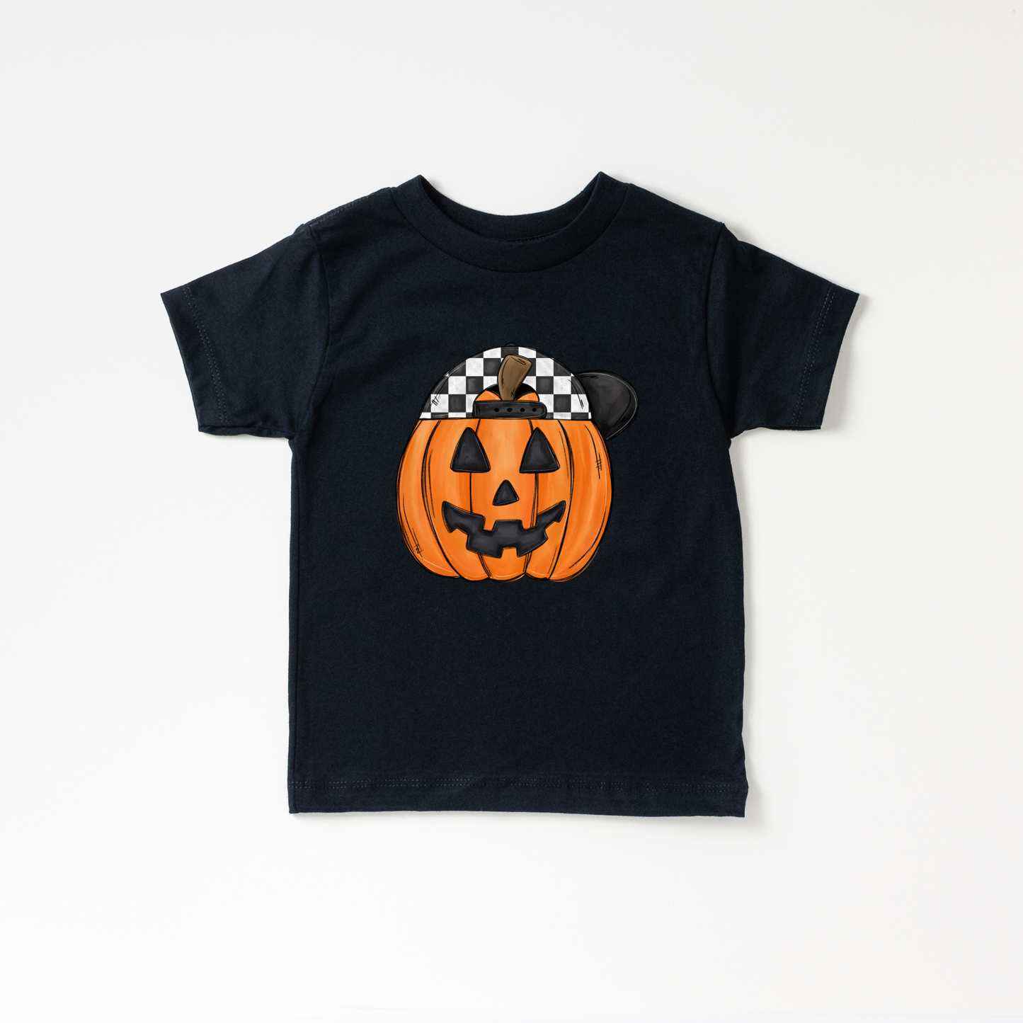 Backwards Hat Pumpkin