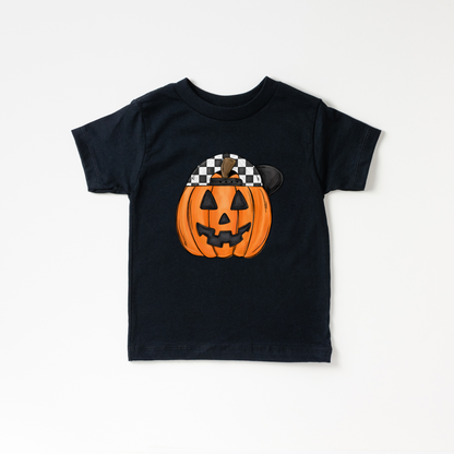 Backwards Hat Pumpkin