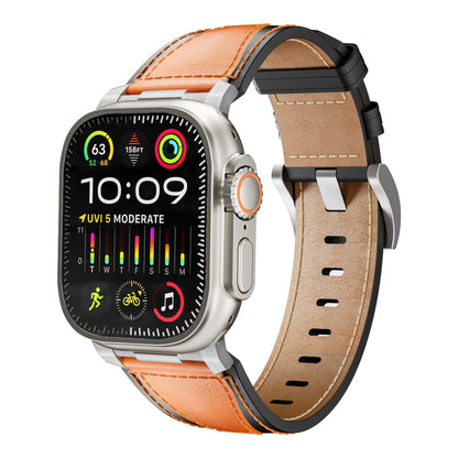 Dual-Tone Genuine Leather Band T01 for Apple Watch