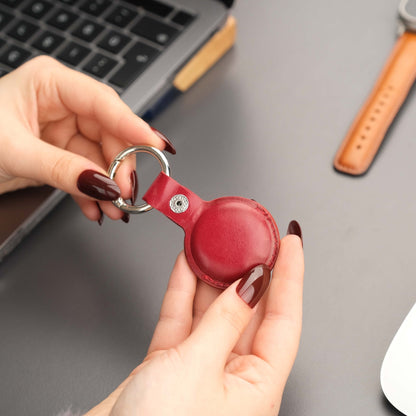 Saratoga Leather AirTag Holder