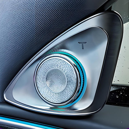 4D Rotating LED Ambient Tweeter Speakers for Tesla Model 3/Y【2PCS】