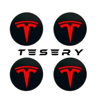4pcs Hub Caps Covers Car for Tesla Model 3/Y/S/X (Diameter 56MM)