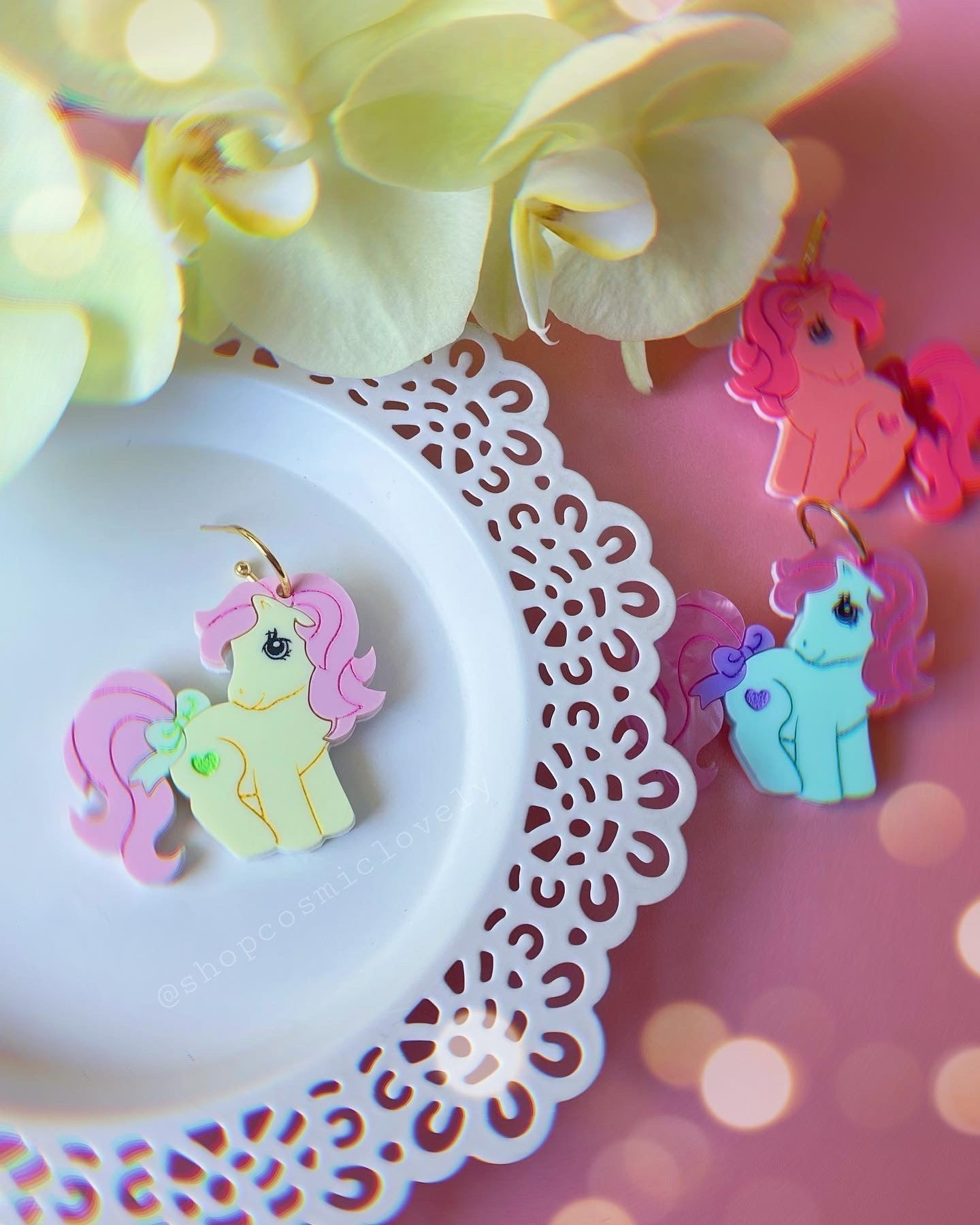 Cute Pony Earrings