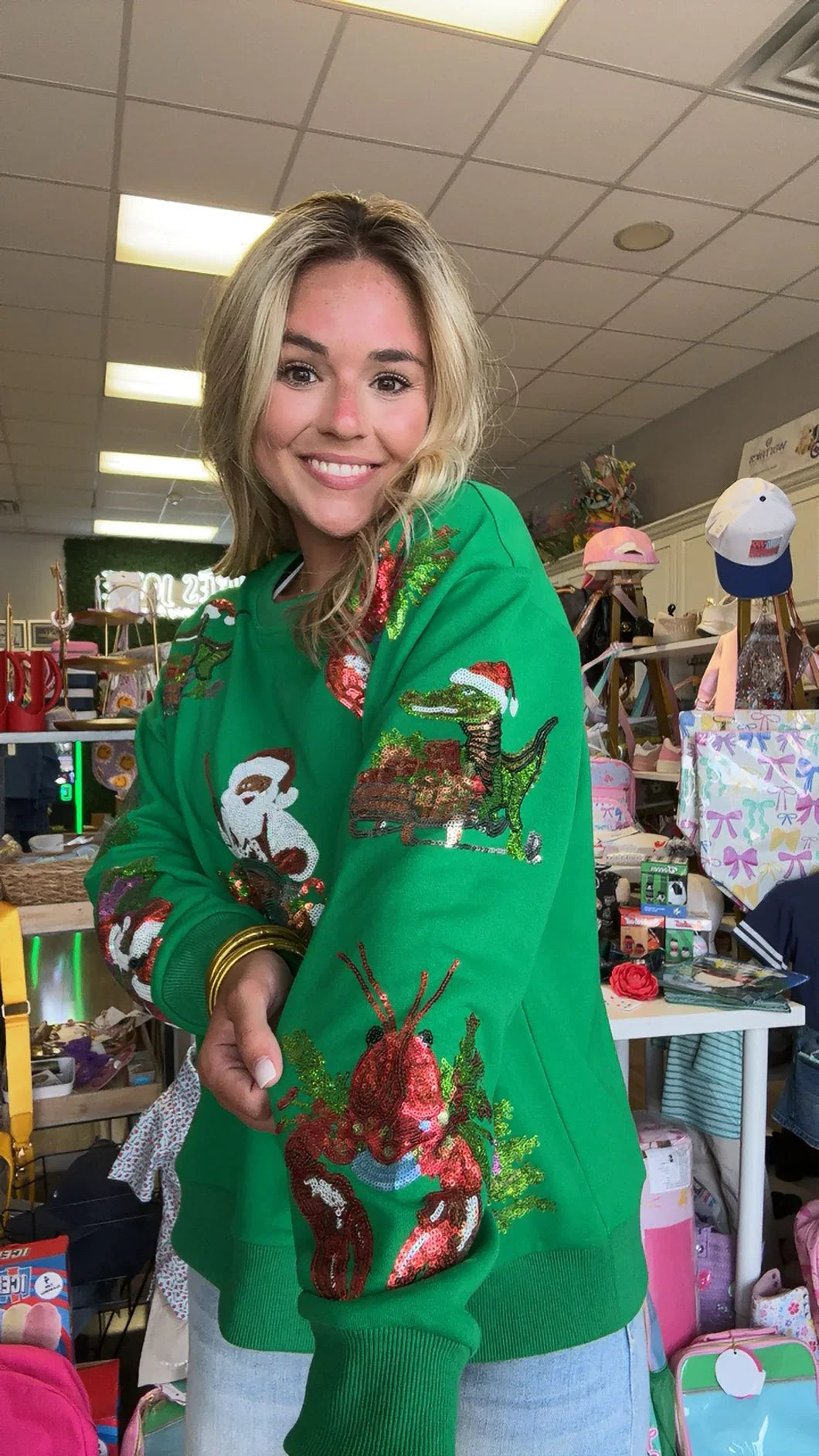 Preorder 11/5 : Cajun Santa Pullover