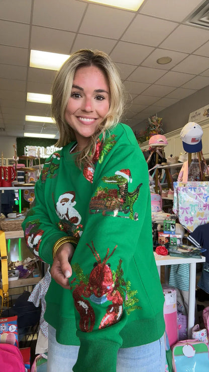 Preorder 11/5 : Cajun Santa Pullover