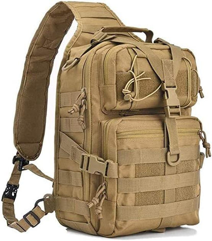 FR Fashion Co. MOLLE Tactical Crossbody Sling Bag