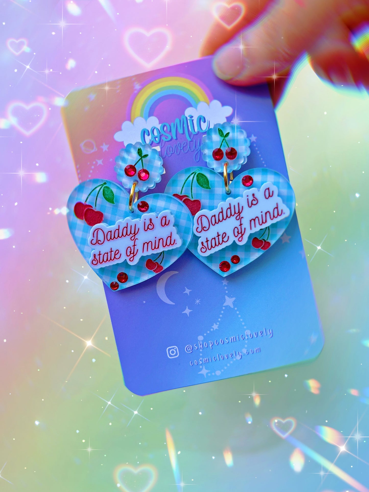 Daddy is a state of mind Earrings