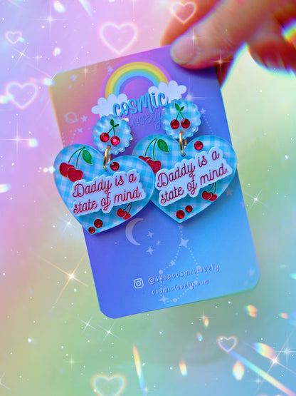 Daddy is a state of mind Earrings