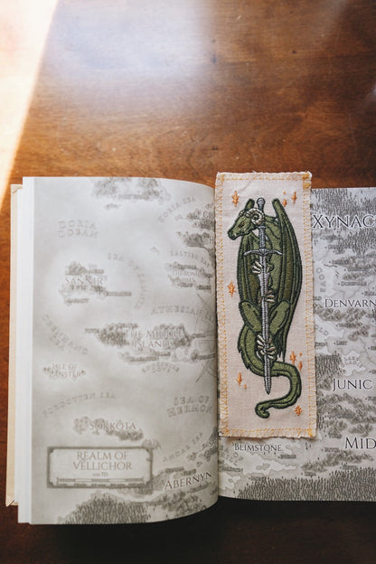 Dragon Guard | Embroidered Bookmark