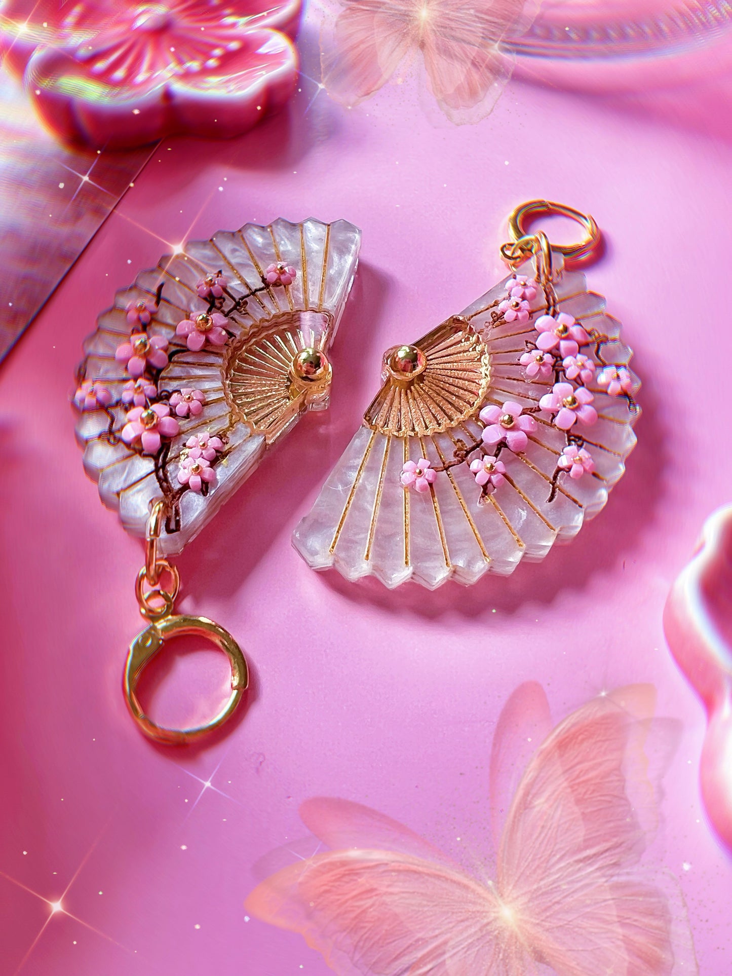 Folding Fan Earrings